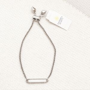 Kendra Scott Mother Of Pearl Bar Bracelet NWT